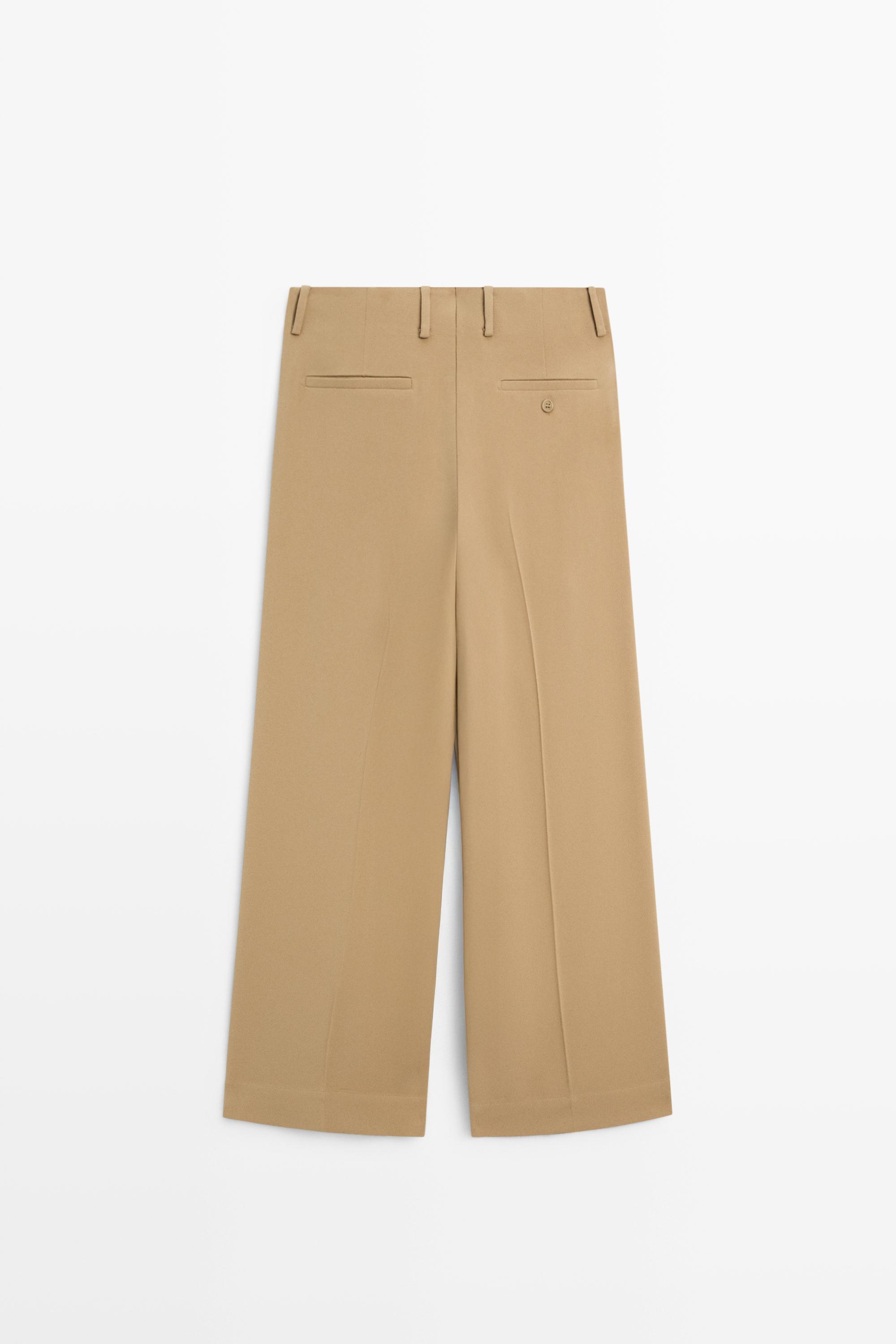 Pantalon large fluide à pinces - STUDIO